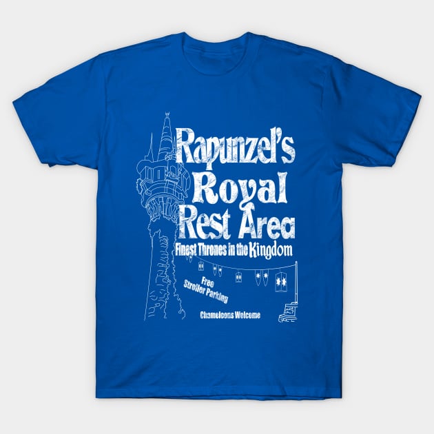 Rapunzel's Royal Rest Area T-Shirt by WearInTheWorld